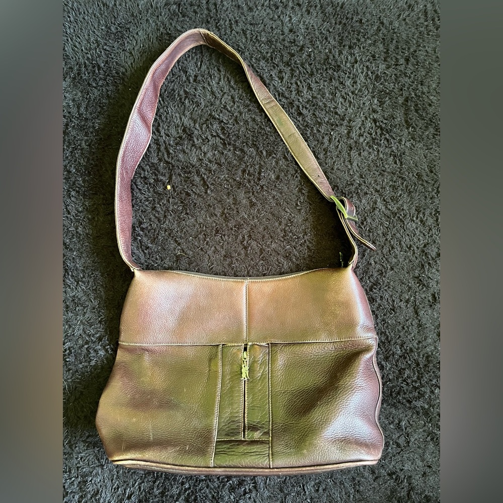 American Angel Genuine Leather Brown Shoulder Bag